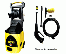 Máy rửa xe mini, máy phun rửa dùng trong gia đình
