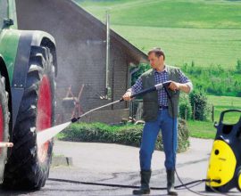 Cách sử dụng, điều chỉnh áp lực máy rửa xe